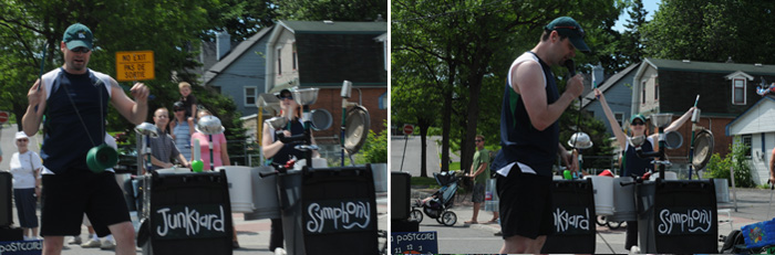 Junkyard Symphony at WESTfest, Ottawa, June 14, 2009